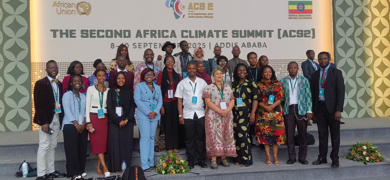 AIMYD group at the Second Africa Climate Summit, Addis Ababa